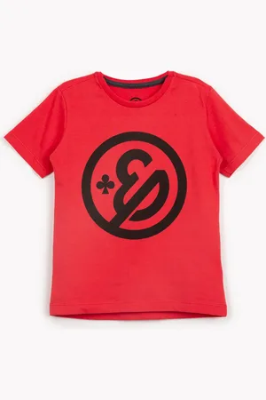 C&A Camiseta infantil de algodão enaldinho manga curta