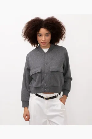 C&A Jaqueta bomber de moletom