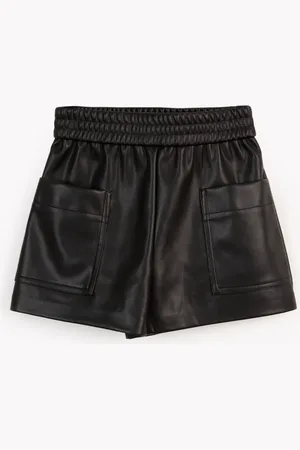 C&A Short infantil de pu com bolsos