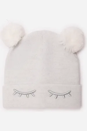 C&A Gorro infantil de tricot com pompom