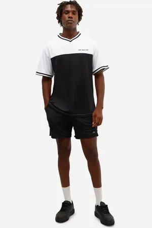 C&A Bermuda masculina esportiva ace texturizada preta