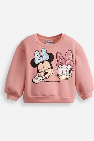 C&A Blusão de moletom infantil minnie e margarida mais que amigas