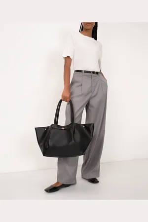 C&A Bolsa shopper com alça estruturada preta