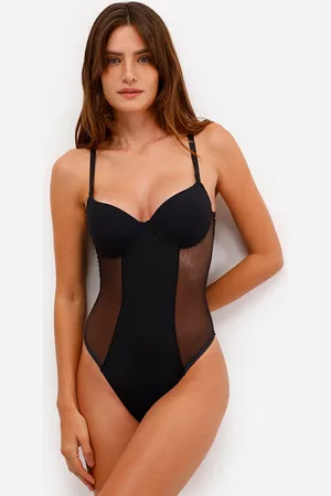 C&A Body feminino meia taça com tule