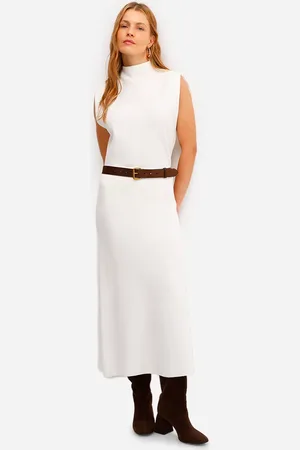 C&A Saia longa feminina de tricot canelada