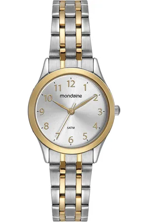 C&A Kit relógio analóico mondaine 32608LPMKBE3K1 com colar e brinco