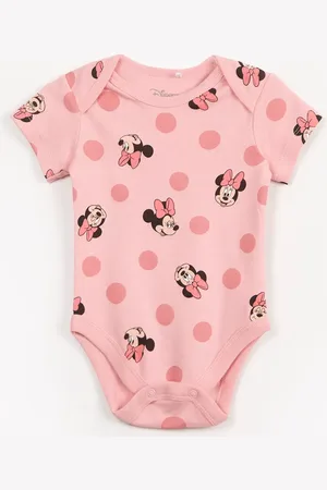 C&A Body infantil manga curta minnie mouse