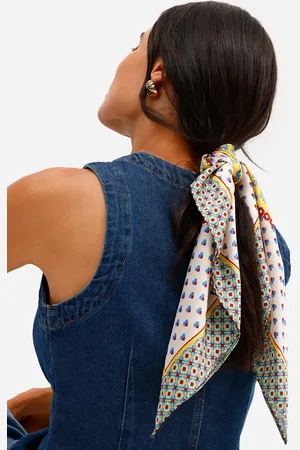 C&A Lenço feminino estampado colorido