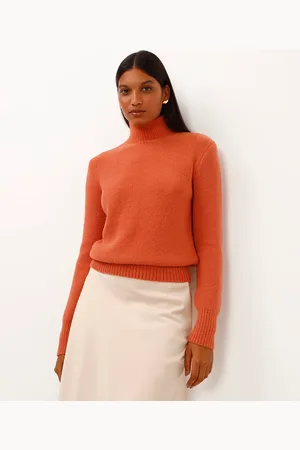 C&A Suéter de tricot gola alta marrom