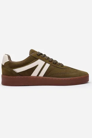 C&A Tênis casual com recortes bicolor ace verde