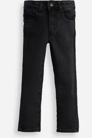 C&A Calça skinny infantil jeans preta