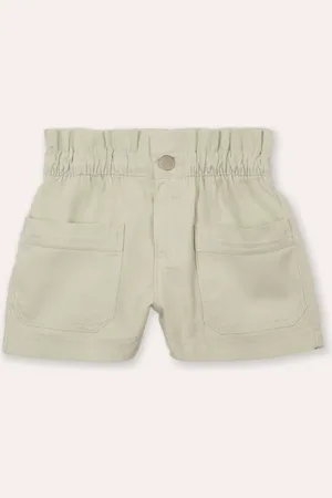 C&A Short chochard de sarja infantil com bolsos verde