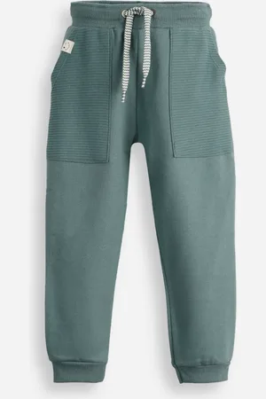 C&A Calça jogger infantil de moletom cós com cordão verde