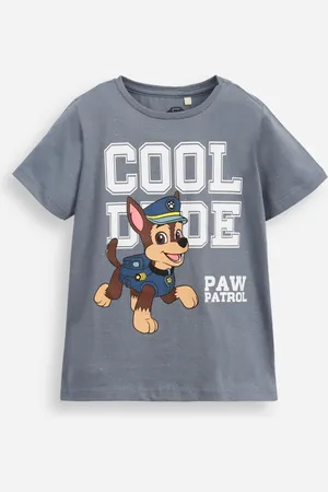 C&A Camiseta de algodão infantil patrulha canina