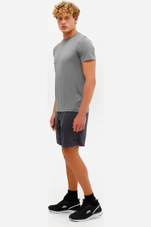 C&A Bermuda masculina esportiva ace texturizada cinza