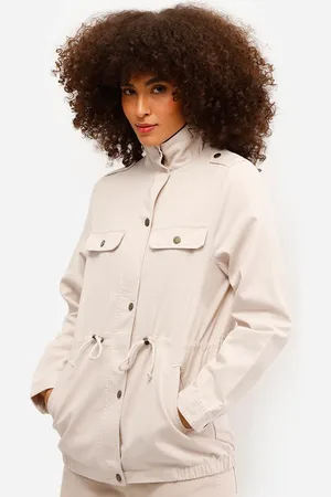 C&A Jaqueta parka de sarja com bolsos