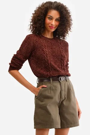 C&A Suéter de tricot chenille texturizado