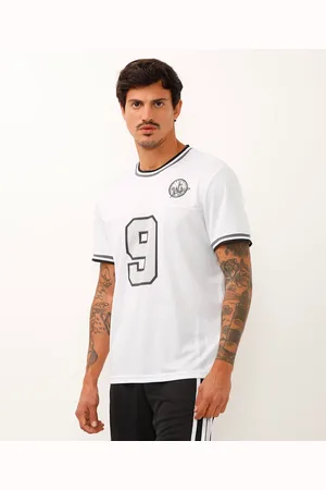C&A Camiseta com recorte brooklyn manga curta esportiva ace