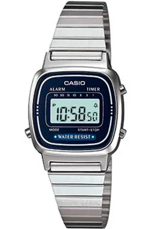 C&A Relógio casio la670wa-2df digital prateado
