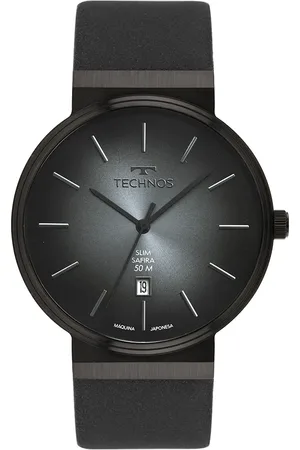 C&A Relógio masculino technos gm12aj0p analógico-calendário