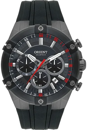 C&A Relógio masculino orient myspc005g1px cronógrafo cinza