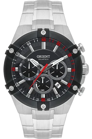 C&A Relógio masculino orient mbssc278g1sx cronógrafo prateado