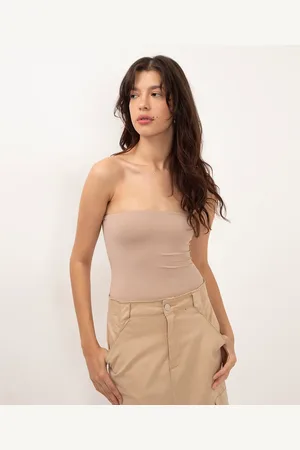 C&A Body de poliamida sem alça