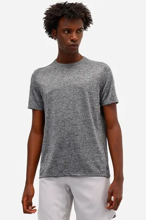C&A Camiseta masculina esportiva ace manga curta cinza