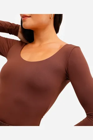 C&A Blusa feminina de poliamida manga longa