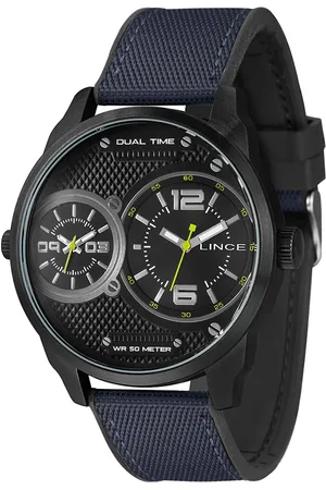 C&A Relógio masculino lince mrnh214l50pedx dual time