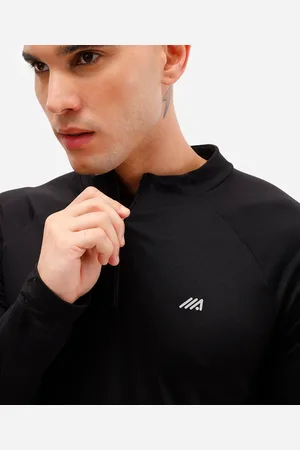 C&A Blusa masculina esportiva ace gola alta preta