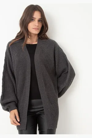 C&A Cardigan de tricot alongado cinza