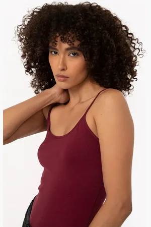 C&A Blusa de algodão peruano alça fina