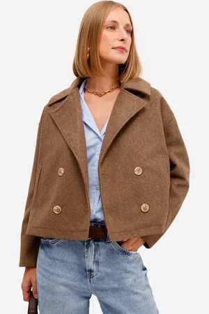 C&A Casaco feminino manga longa texturizado