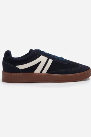 C&A Tênis casual com recortes bicolor ace azul
