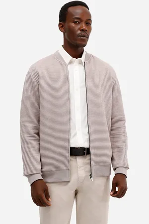 C&A Cardigan de moletom canelado cinza