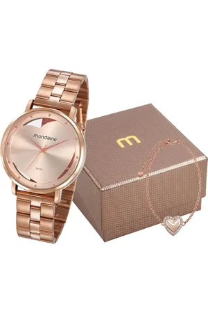 C&A Kit de Relógio Analógico Mondaine Pulseira 53748LPMKRE2K1