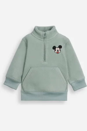 C&A Blusão de moletom infantil gola alta mickey