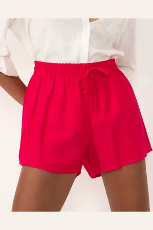 C&A Short de viscose cós elástico médio - médio