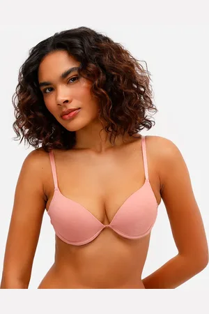 C&A Sutiã push up com aro e bojo rosa