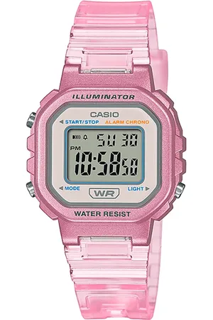 C&A Relógio digital feminino casio la20whs4adf rosa