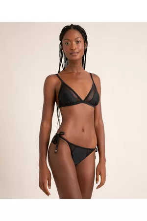 C&A Biquíni calcinha tanga com recorte tela proteção uv50+ além dos mares rio de janeiro ludmilla