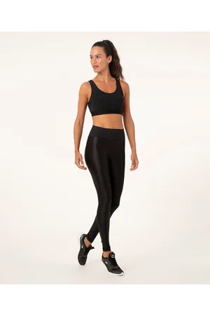 C&A Calça Legging Feminina Esportiva Ace Texturizada Preta