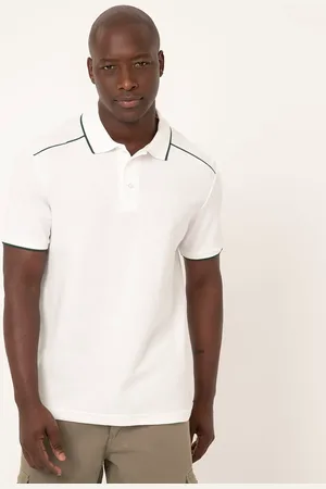 C&A Polo comfort com nervuras bicolor