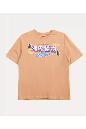 C&A Camiseta juvenil oversized manga curta