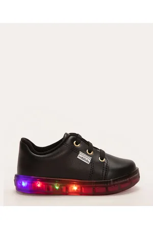 C&A Tênis infantil com luz led molekinha