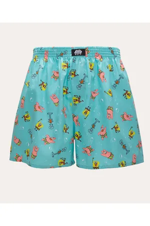 C&A Cueca samba canção bob esponja claro