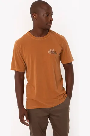 C&A Camiseta de algodão gola redonda manga curta