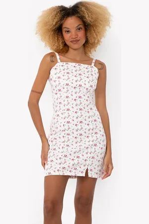 C&A Vestido curto de sarja floral