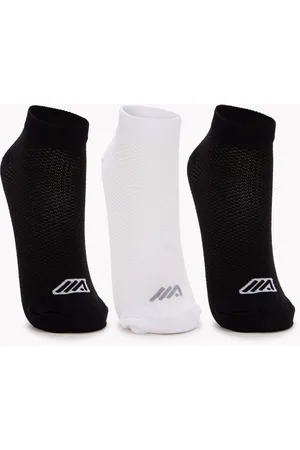 C&A Kit de 3 pares de meias respiráveis cano baixo ace